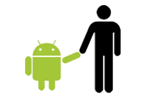 Imagem do Bugdroid